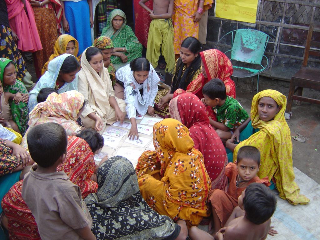 Community Based Organization in Dhaka - photograph by Gary White, flickr